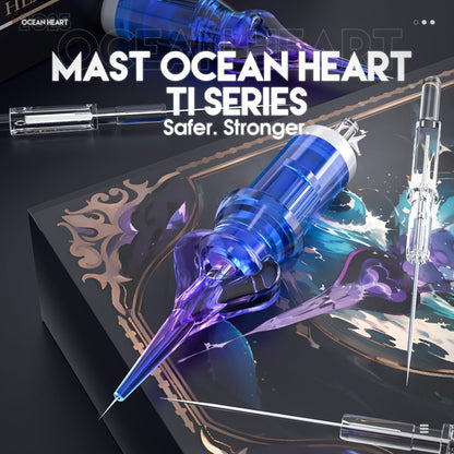 Mast Ocean Heart Ti Series Cartridges Needles - Box of 20