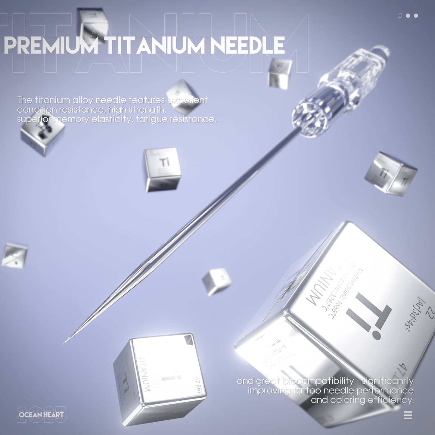 Mast Ocean Heart Ti Series Cartridges Needles - Box of 20