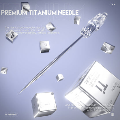 Mast Ocean Heart Ti Series Cartridges Needles - Box of 20