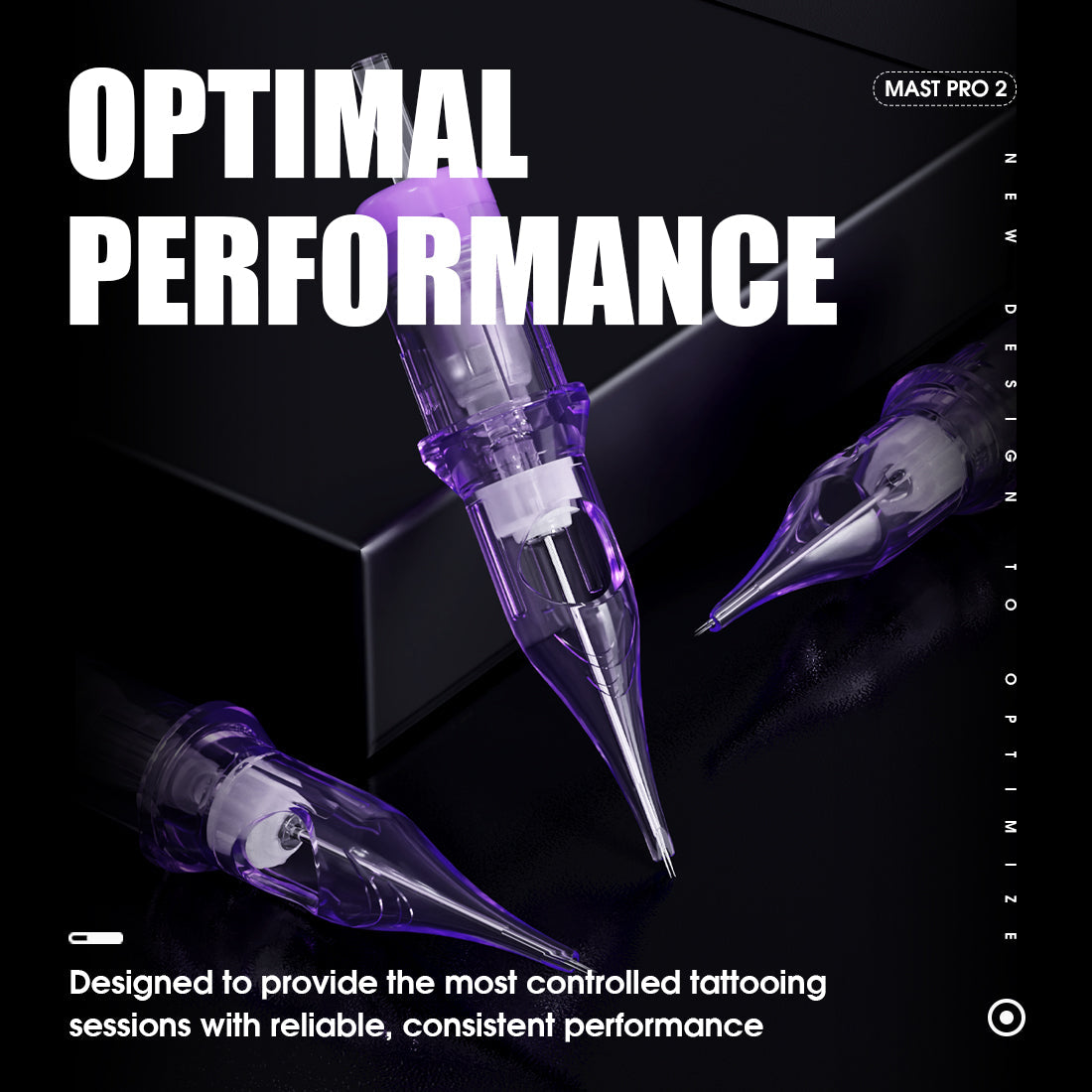 Mast Pro 2 SMP Permanent Beauty Tattoo Cartridges - Box of 20Pcs