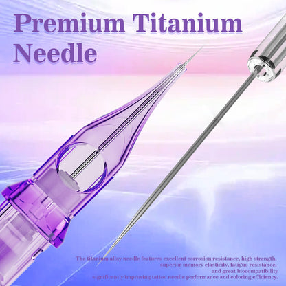 MAST Pro 2 Titanium Series Tattoo Cartridge Needles - Box of 20